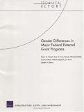 Gender Differences in Major Federal External Grant Programs