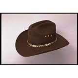Black Faux Felt Cowboy Hat Adult Large to Extra Large by Western Express