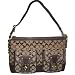 Large Signature Twin Pocket Shoulder Bag