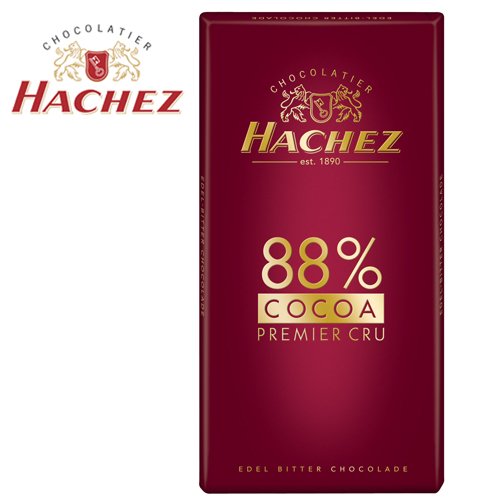 Hachez 88% Premier Cru Bar by Hachez Chocolatier