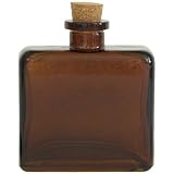 8.5 oz Dark Amber Matic Glass Reed Diffuser Bottle by Couronne by 