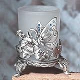 SS-A-63616, Fantasy Butterfly Candle Holder, Pink