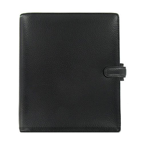 Filofax Finsbury Black A5 Organizer - FF-025368 Filofax Finsbury Black A5 Organizer - FF-025368