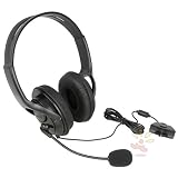 For Microsoft xBox 360 Headset w/ Mic , Black