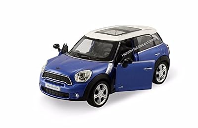 RMZ city Mini Cooper S Countryman 1:36 scale 5" diecast model car Blue R38