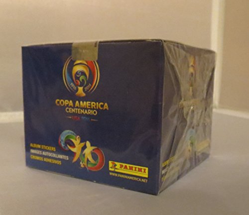 2016 Panini Copa America Centenario.Sticker Box (350 stickers)