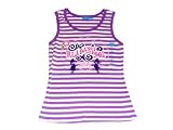 Brand New Children's Place Purple and White Striped Tank Top- Girls Size (XL) 14