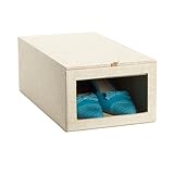 IMAGE OF The Container Store Drop-Front Shoe Box