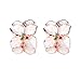 FAIRY COUPLE Women`s Stud Earrings and Pendant Necklace Jewelry Set S59