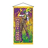 Mardi Gras Door Panel