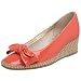 a.testoni Women's F826040 Wedge,Corallo,37.5 EU (US Women's 7.5 M)