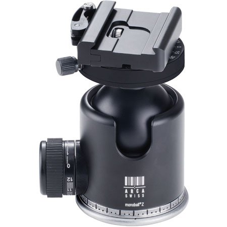 ARCA-SWISS Monoball Z1 DP Double Pan with Quick Set Device Flip-Lock, Supports 122 lbs.