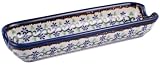 Polish Pottery Corn Dish 1 1/2 H x 2 3/4 W x 8 1/2 L