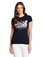 Galvanni Camiseta Manga Corta (Azul Oscuro)