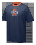 Illinois Fighting Illini Nike Contrast Ringer Tee