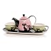 HuesNBrews Cattitude Pink/Green Tea for Two, 1 Pack