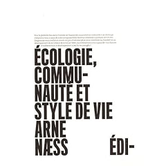Ecologie, communaut� et style de vie