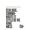 Ecologie, communaut� et style de vie
