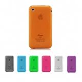 Apple iPhone 3G 3Gs 8GB 16GB 32GB BUBBLE Transparent Jelly Silicone Skin Case Cover + Free Screen Protector (Many Colors Available)