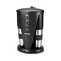 Black & Decker Dual Cup Personal Coffee Maker, Black and Stainless