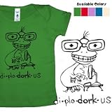 Geek Nerdy Dinosaur Organic Infant T-shirt