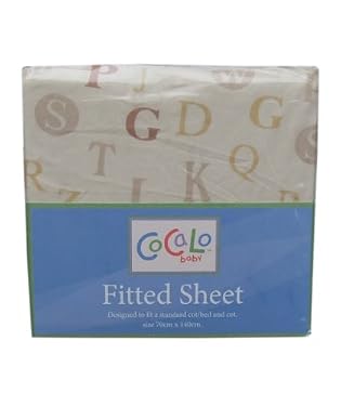 CoCaLo Caramel Kisses Fitted Sheet - Cot Bed