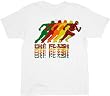 The Flash Running Repeat White T-shirt Tee