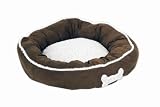 Petmate Sheepskin Round Pet 22-Inches Espresso