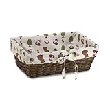 Eddie Bauer Enchanted Hollow Basket with Liner - Brown