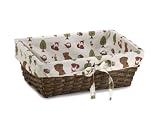 Eddie Bauer Enchanted Hollow Basket with Liner - Brown