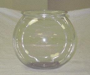 Round Fish Bowl, 1 Gal