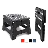 Large folding step stool