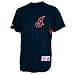 MLB Cleveland Indians Replica BP Home Jersey, L
