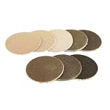 3M Diamond Polish Cloth Disc 3/4 Diameter Assorted Grits 8 Piece silver graphics