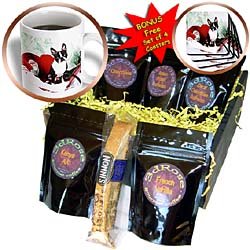 Dogs Boston Terrier - Molly Boston Terrier - Coffee Gift Baskets - Coffee Gift Basket by Decaf Espresso Roast