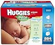 Huggies Natural Care Baby Wipes Hypoallergenic Fragrance Free 800 ct.