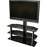 Level Mount Eltvs55M Glass TV Stand for 26-55-Inch Flat Panel TVs