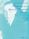 BOOSEY RACHMANINOFF SERGEI WASSILJEWITSCH - RHAPSODY ON A THEME OF PAGANINI OP. 43 - PIANO