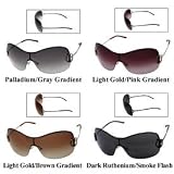 Giorgio Armani Fashion Sunglasses 371/S: Dark Ruthenium/Smoke Flash