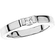 14K White Gold Diamond Promise Ring - 0.15 Ct.