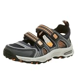Stride Rite Toddler TT Argo Sandal,Graphite/Navy,8 M Toddler