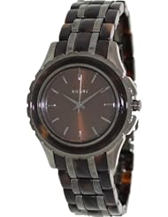 DKNY Brooklyn Gunmetal & Tort with Crystals Womens watch #NY8701