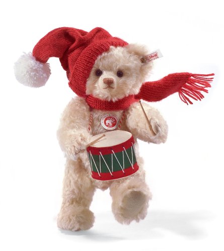 41xMGBKAeOL Steiff Mohair Teddy Bear Little Drummer Boy 12