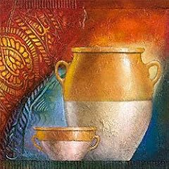 Eurographics JO3185 Joadoor, Moroccan Theme 30 x 30 cm, Hochwertiger Kunstdruck - Stillleben - Marocco