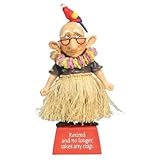 Coots Hula Bobble Figurine