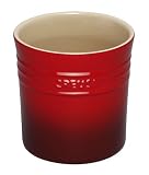 Le Creuset Stoneware Large Utensil Crock, Red