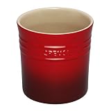 Le Creuset Stoneware Large Utensil Crock, Red by Le Creuset