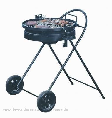 Original Heibi Holzkohlegrill, diamantsilber