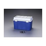 エスコ 788x470x498mm収納ケｰス 密閉式/5個 EA505-16B