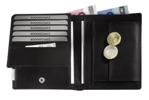 Bodenschatz Brieftasche Geldb&ouml;rse schwarz